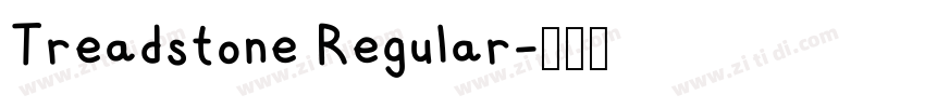 Treadstone Regular字体转换